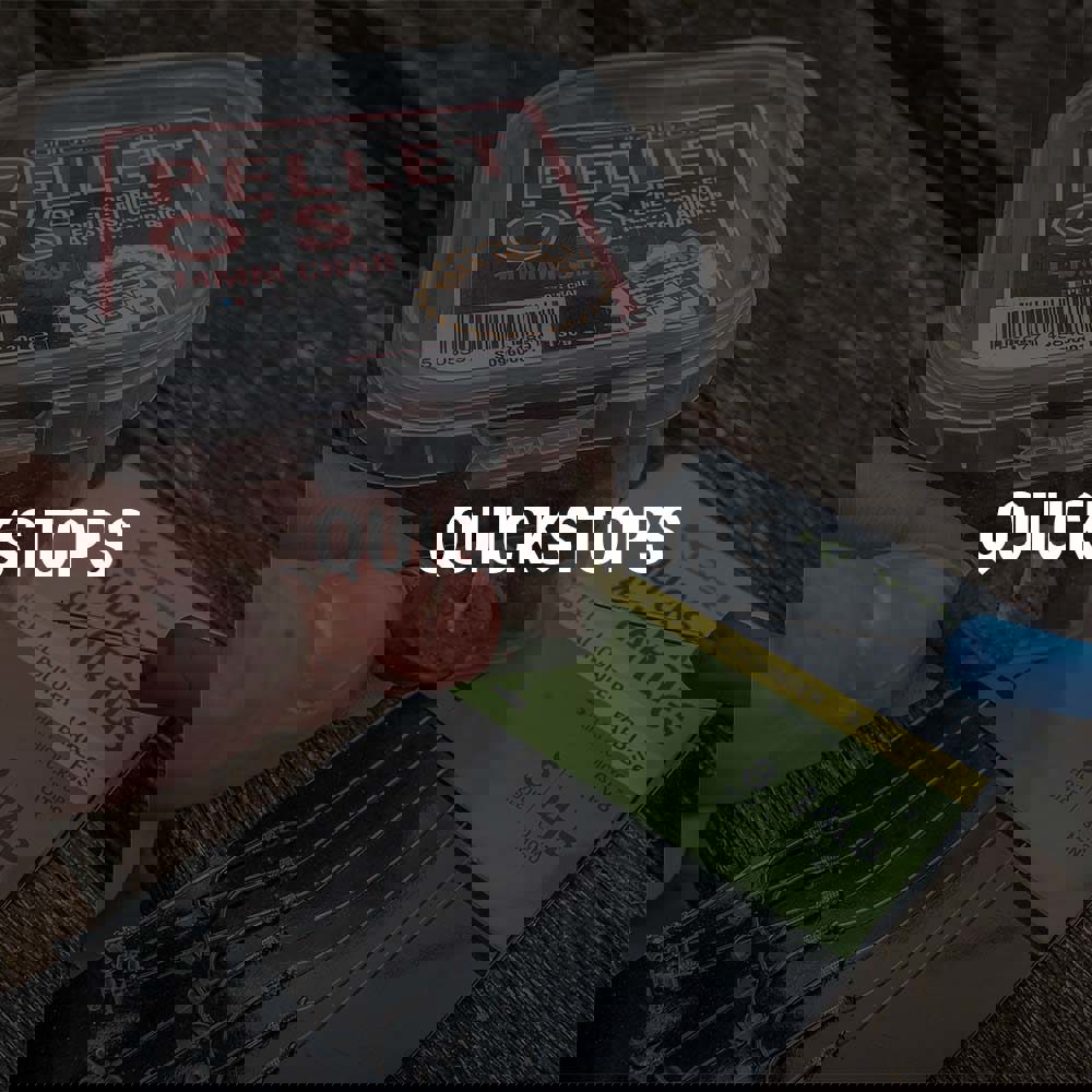 Korum Quickstops on a baited rig